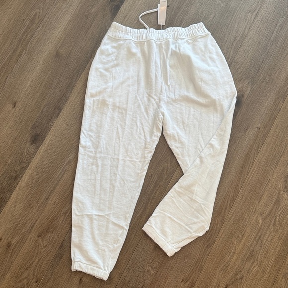 James Perse White Drawstring Pants - Picture 7 of 7